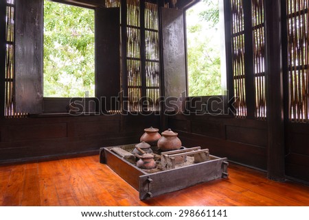 Thailand ancient kitchen