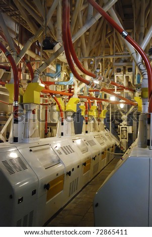 an installation for pasta and macaroni foods production