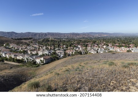Suburban Simi Valley bedroom community near Los Angeles, California.