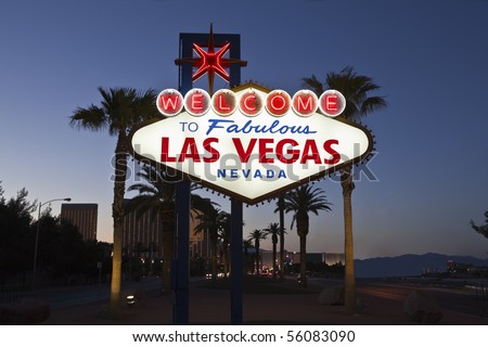 welcome to las vegas nevada sign. Las Vegas Nevada road sign