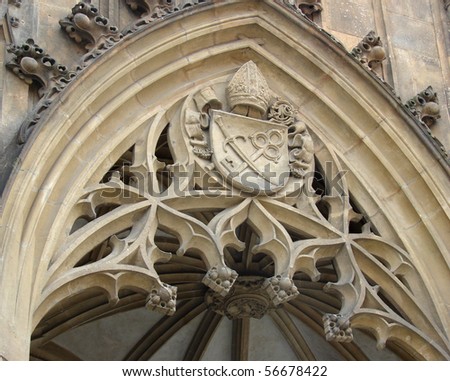 beautiful Gothic architectural detail