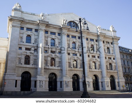 Exchange building, Milano