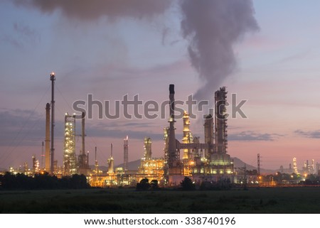 Petrochemical industry power station in Thailand