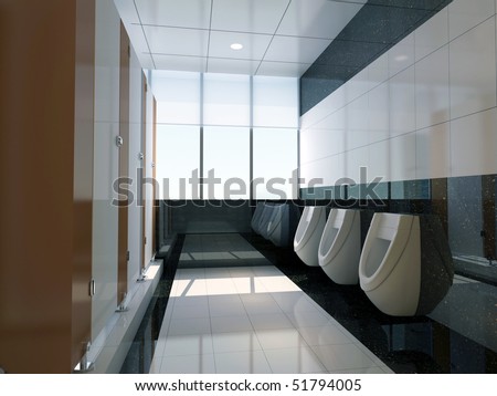 Public Bathroom Designs on Stock Photo  D Public Bathroom 51794005 Jpg