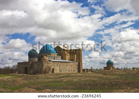 Mausoleum Ahmad Yasoi. A Silk Way Kazakhstan.
