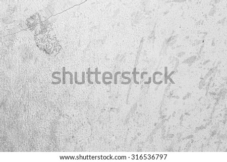 White concrete background cement textured with printer ink stain