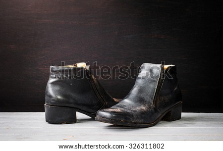 dirty shoes from Strong Hard Working Women