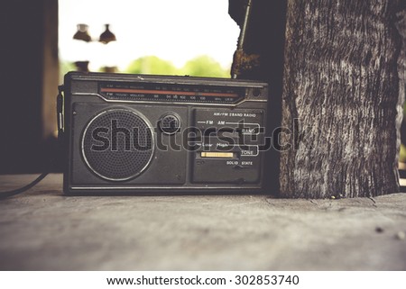 radio vintage