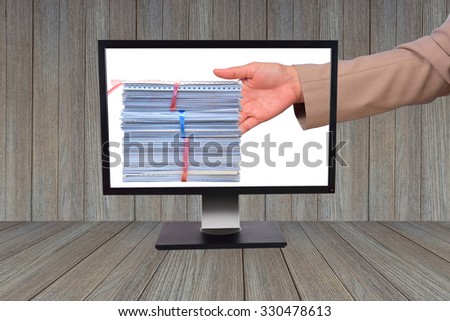 Document Storage Put in a computer database,To save a try hard paper, Environmental Protection