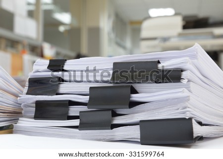 a file folder with documents and important document,Business Concept