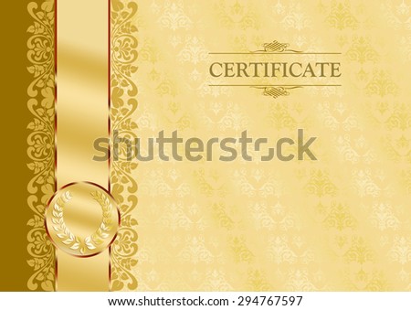 frame for certificates