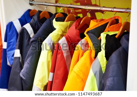 Jackets for workwear for builders and manufacturers