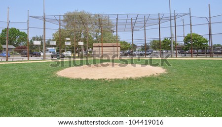 Baseball Field Pitcher Mound