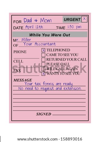 Missed Call Accountant Tax Season