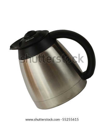 Coffee Pot Keep Warm Isolated on White Background
