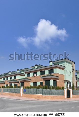 Town Houses Row Homes For Sale Sign English and Spanish
