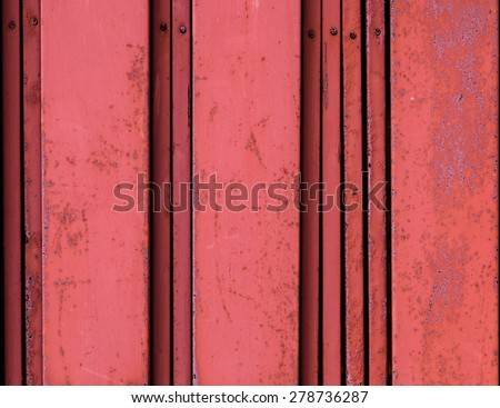 Rusty metal panels texture