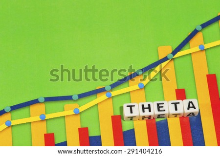Business Term with Climbing Chart / Graph - Theta