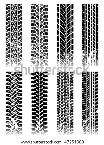 clipart tire tracks. New set of tire tracks