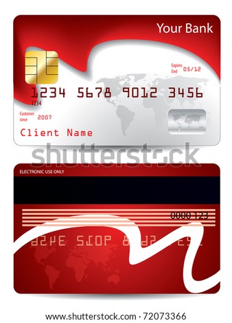 credit cards designs. world credit card design