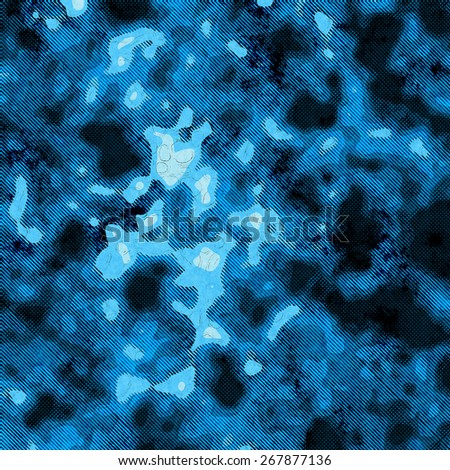 Blue cartoon comic stained background