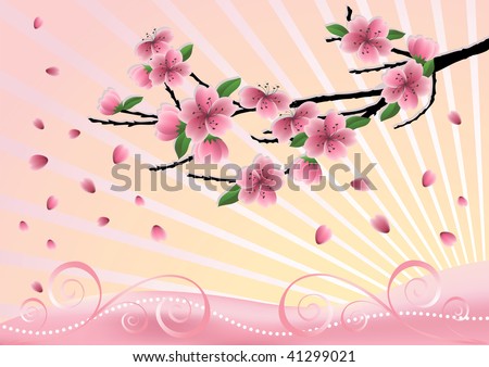 Cherry Tree Vector