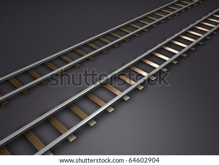 Computer Generated Rail Tracks