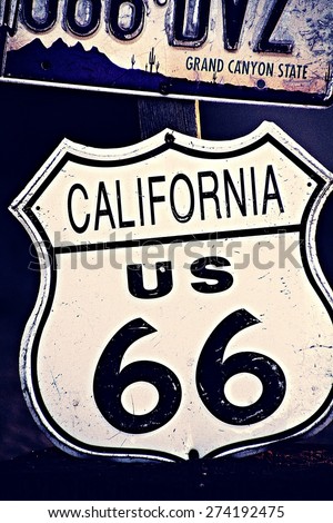 US Road Sign?Root66 California