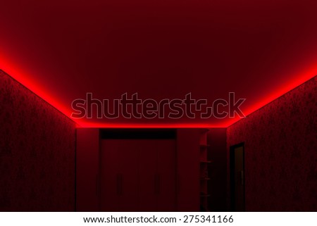 red led lighting ceiling