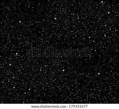 Space with stars vector
