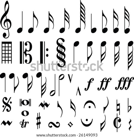 Symbols For Music