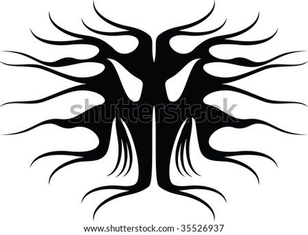 stock vector : tattoo mask 2 stock vector : tattoo mask 2