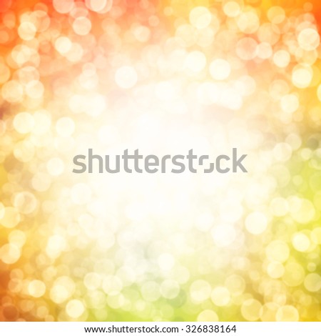 a autumn background with sunny rays