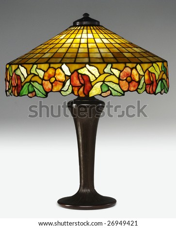 TIFFANY STYLE ANTIQUE BRONZE PEACOCK TABLE LAMP | OVERSTOCK.COM