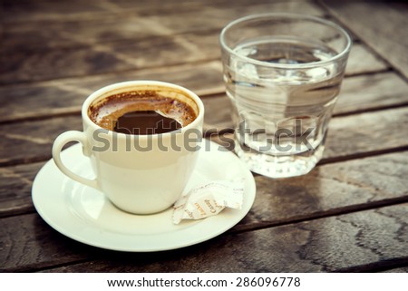 cup of Turkish coffee \