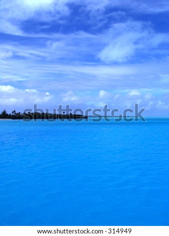Beautiful Blue Lagoon