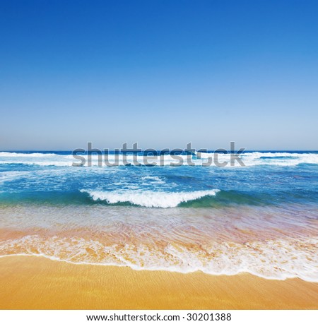 Gorgeous Beach on Australian Coastline