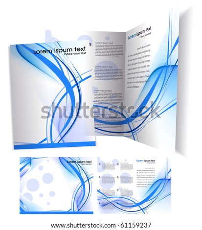 brochure design templates. Brochure Cover Design Template