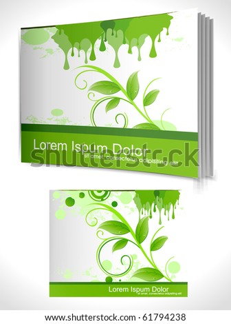 Book Cover Template on Stock Vector   Book Cover Design Template  Vector Illustration