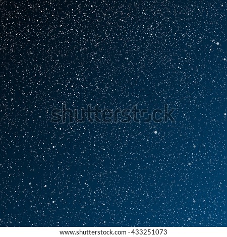 Vector Background Starry Night Sky Stars Sky Night The Night
