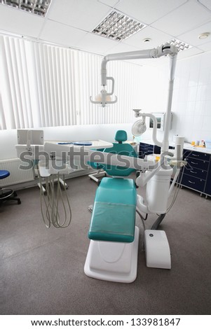 The image of dental chair