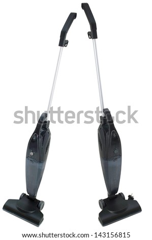 Image of vacuum cleaner under the white background