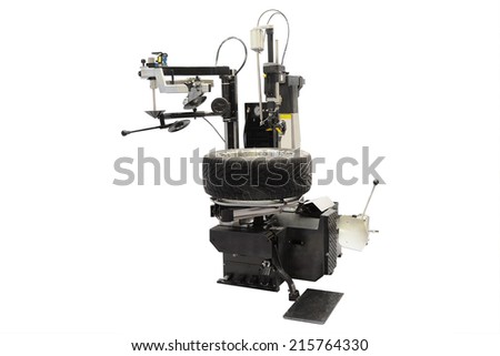 image of tyre fitting machine