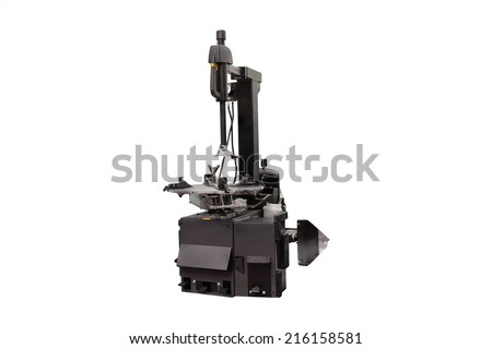 image of tyre fitting machine