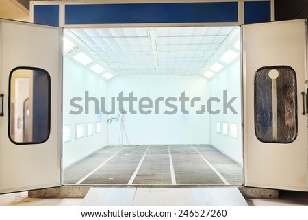 drying chamber for car
