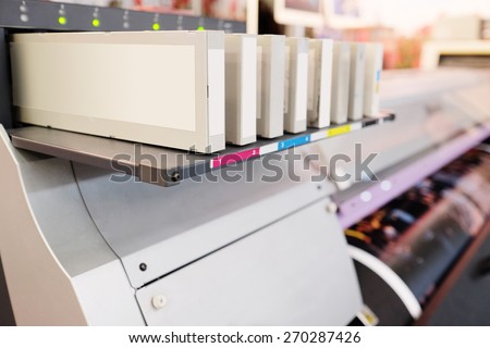 Digital printing machine - Cartridges