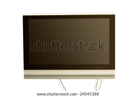 The image of the liquid-crystal display TV