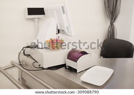 The image of a cash-desk