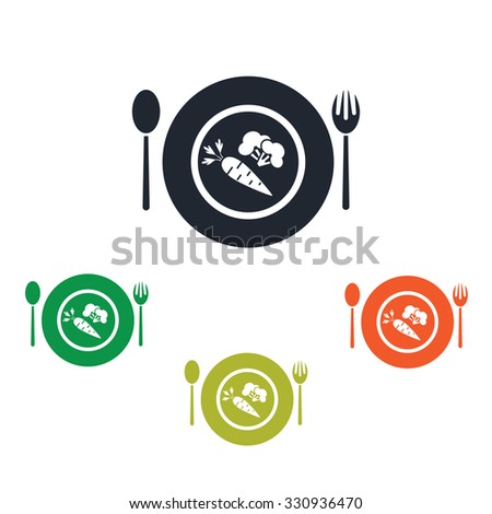 Dish with useful food