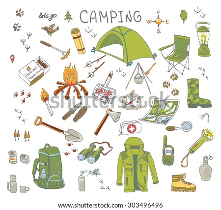 mountain camping gear